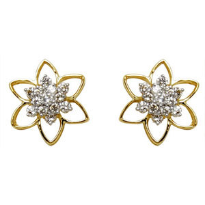Shaped Diamond Earrings,Cute Star Shaped Stu Star Gender: Women'S