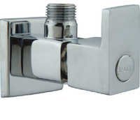 Angle Cock Tap - Brass Metal, 15 Mm Diameter | Triple Nickel Plated, 2100 Days Warranty, 100% Pressure Tested