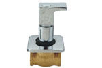 Concealed Flow Control Valve1/2 - Color: Silver
