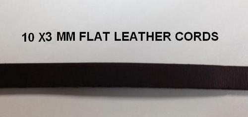 10mm Wide Leather Cords