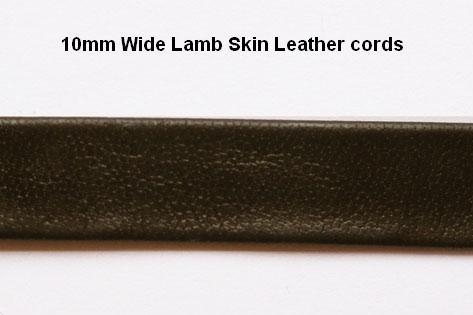 Flat Lambskin Leather Cords
