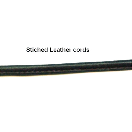 Stitched Lamb Skin Leather Cord
