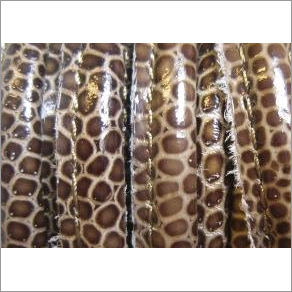Reptile Stiched Leather Cords