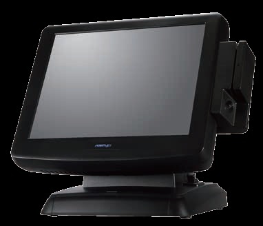Posiflex KS-7300 Series Fan Free POS Terminal - Aluminum Die Cast, 15"/17" LCD, Core 2 Duo 2.16GHz | Resistive/IR Touch, Embedded UPS, Fanless Design, Versatile I/O