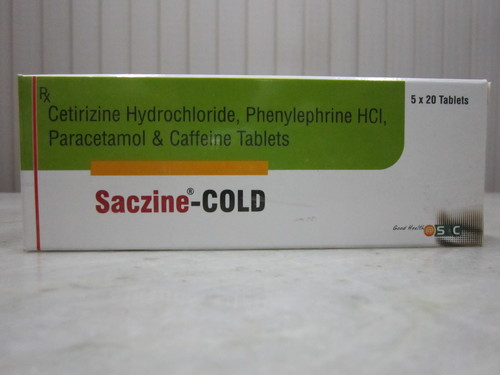 Saczine Cold Tablet