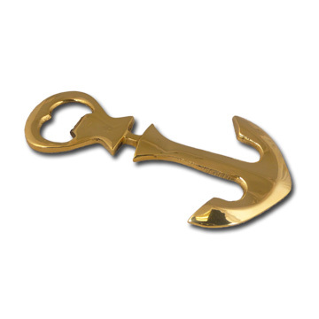 Brass Anchor Bottle Opener