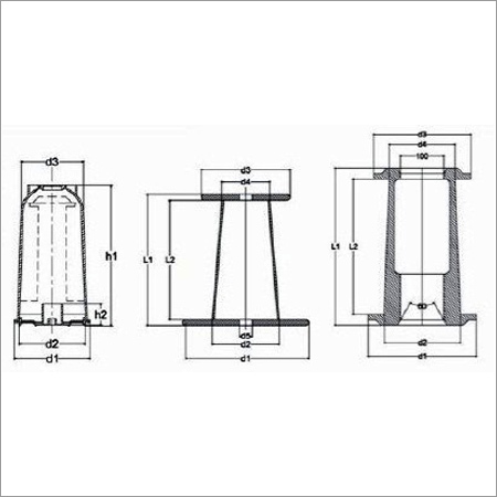 Tapered Barreled spools for copper wire