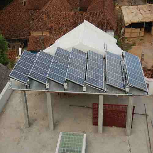 Domestic Grid Solar Power Plant