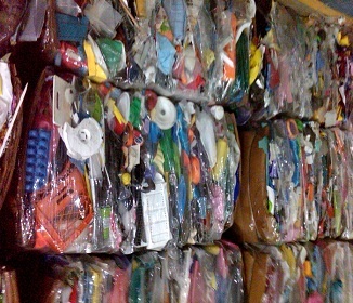 household plastic scrap