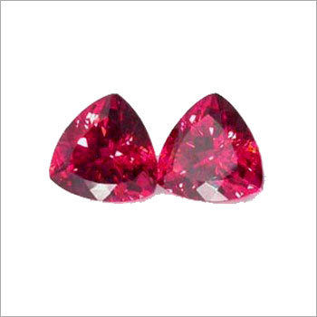 Synthetic Red Ruby Gemstone