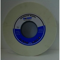 Cylindrical Grinding Wheels - Aluminium Oxide, 350x100x127mm , White Color, Ideal For Industrial Applications