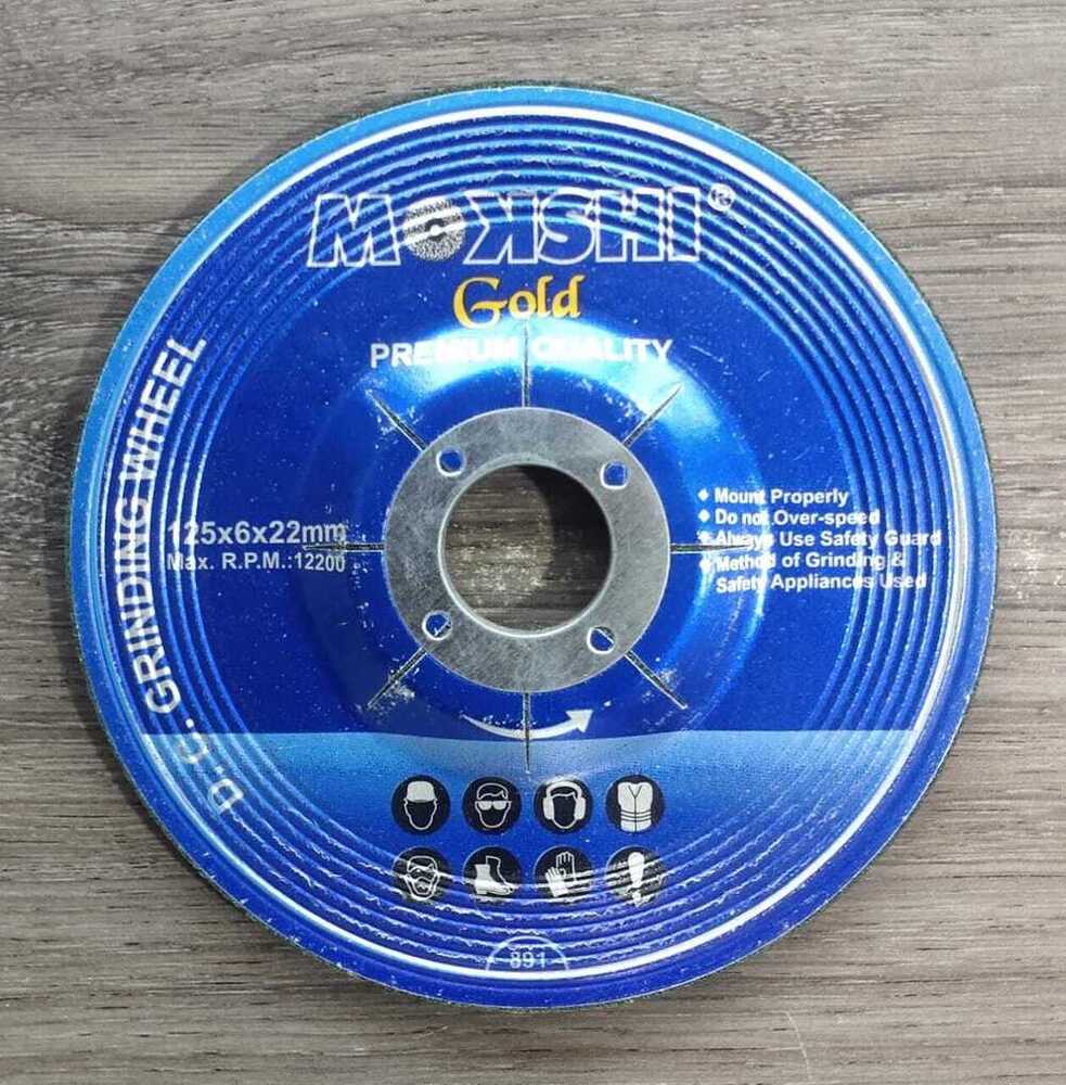 DC Grinding Wheels - Aluminium Oxide, 100x4x16 to 230x7x22 Sizes | Durable, Corrosion Resistant, Flawless Finish