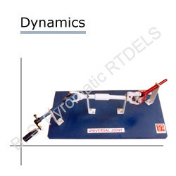 Universal Joints - Acrylic Material, 400X250X250mm | Manual Operation, Motorized Drive, 20-Degree Angle Transmission, 3 Shafts, 2 Joints