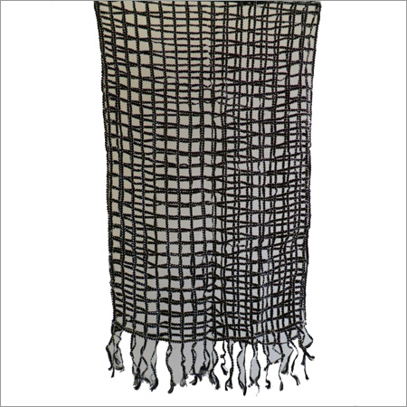 Black Crochet Scarves