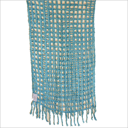 Blue Crochet Scarves