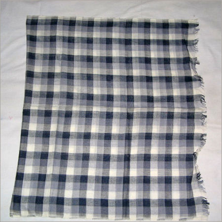 COTTON CHECK STOLES