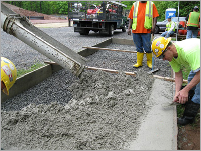 Cement Concrete Road Construction