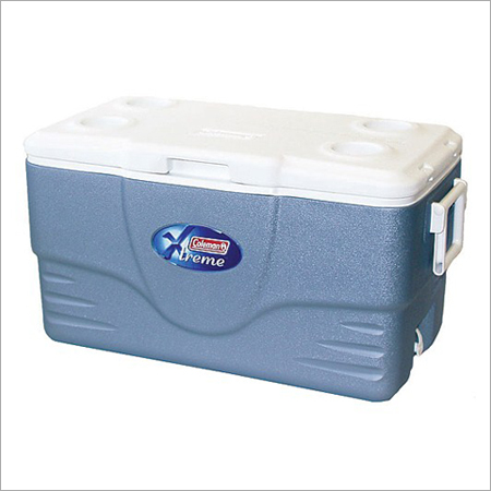 36Qt Cooler Xtreme Blue - 26x14.75x14 Inches, Blue | Thermozone Insulation, 5-Day Ice Retention, 49 Can Capacity, Leak Resistant Drain