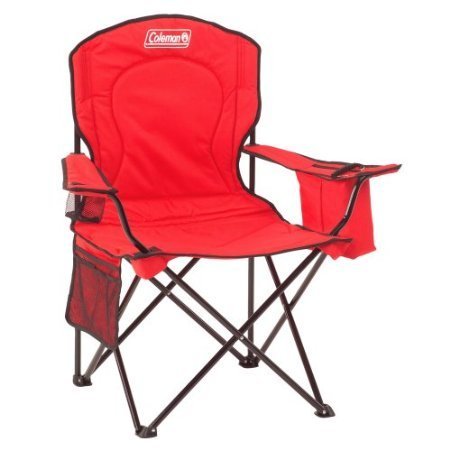Chair Adult Quad W or Cooler Red