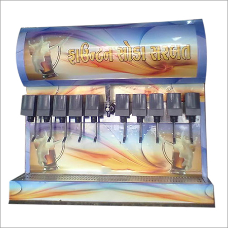 Manual 10+1 Soda Fountain Machine