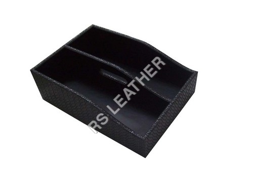 Leather Shoe Tray - Leather and Leatherette