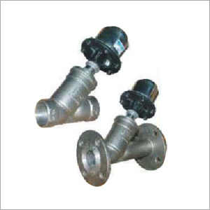 Pneumatic Cylinder Operated Angle Valve