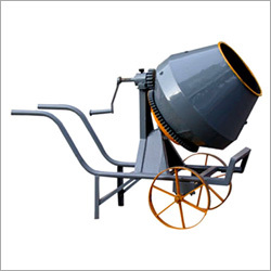 CFT Hand Mixer - Steel, 120x80x100 cm, 150L Drum Capacity | Easy Operation, Durable Design, Portable, Efficient Mixing