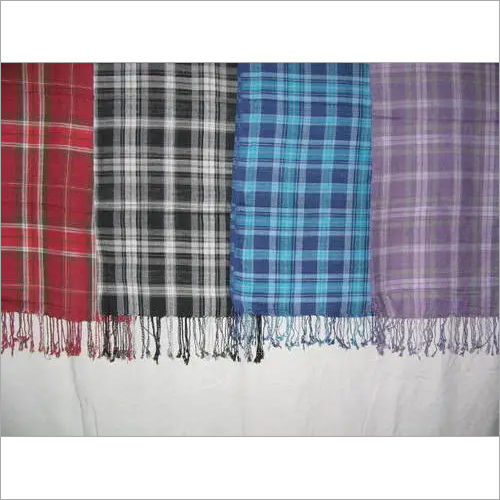 VISCOSE CHECK STOLES