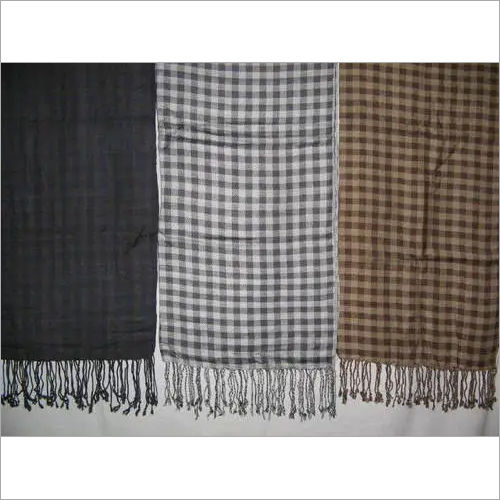 VISCOSE CHECK STOLE