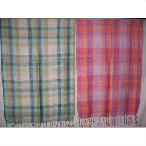 Viscose Checked Stoles