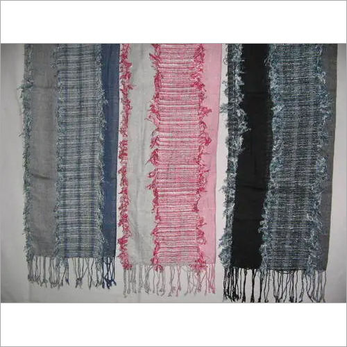 VISCOSE FANCY YARN SCARVES