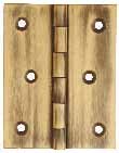 Brass Antique Finish Butt Hinges