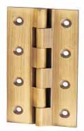 Brass Railway Antique Finish Hinges - Sizes 3-8 Inches, Thickness 1/8-3/16 Inch | Durable Brass Material, Reliable Function, Suitable for Cabinetry and Doors