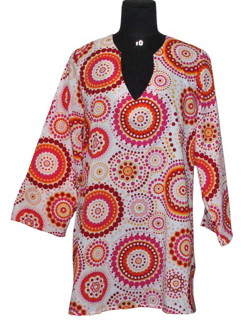 Ladies Out Beading Kaftan Dress