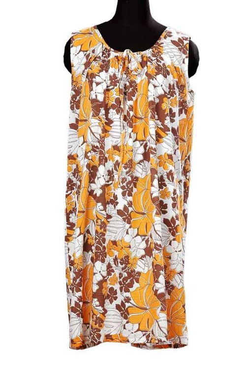 sleeveless kaftan
