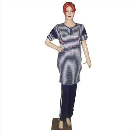 Women Long Top Pajama Sets