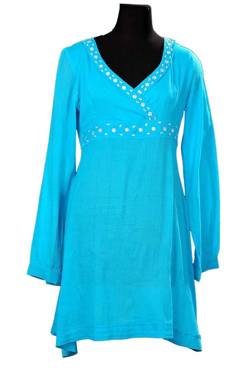 Ladies Plain Stylish Kaftan Dress