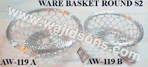 ANODISED WIRE BASKET ROUND