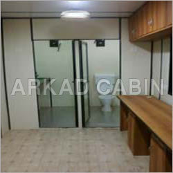Portable Cabin With Toilet & Pantry