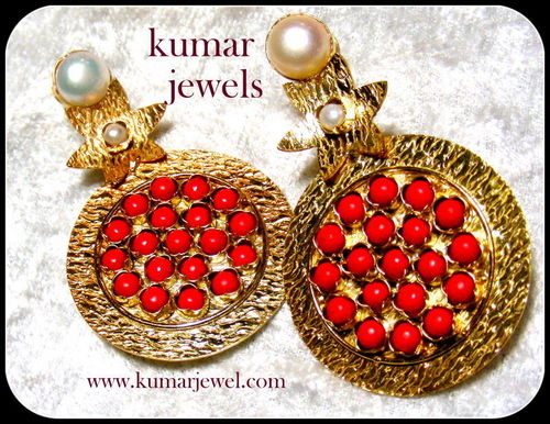 ETHNIC BEADED EARRINGS.