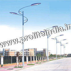 Silver Decorative Poles