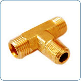 Brass Compression Branch Tee Fittings