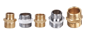 brass Union Nipple for Bath Fittings