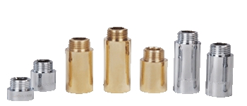 brass extension Nipples for bath fittings