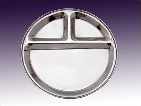 Stainless Steel Round Thali