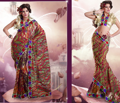 fancy indian sarees