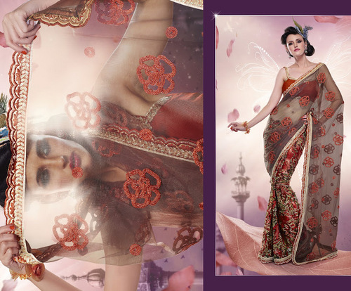 indian party wear sarees
