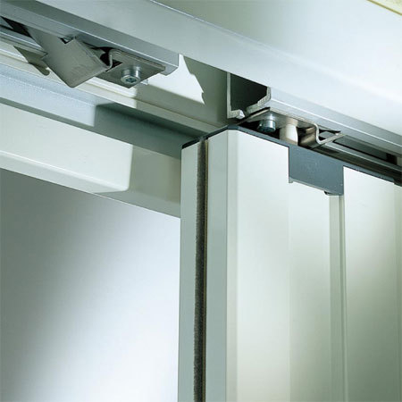 Sliding Door Systems - Aluminum & Steel, Varied Dimensions | Durable Design, Easy Installation, Modern Aesthetic, Quiet Glide, Secure Locking, Smooth Operation, Space Saving, Top Mount | 5-Year Warranty, Customizable Track Length, 150kg Weight Capacity