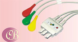 ECG Monitor Detachable Leads & Trunk Cable