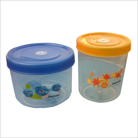 Round Shaped Plastic Containers